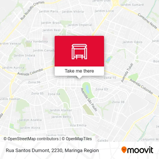 Rua Santos Dumont, 2230 map