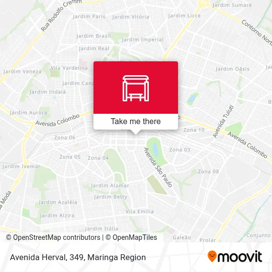 Avenida Herval, 349 map