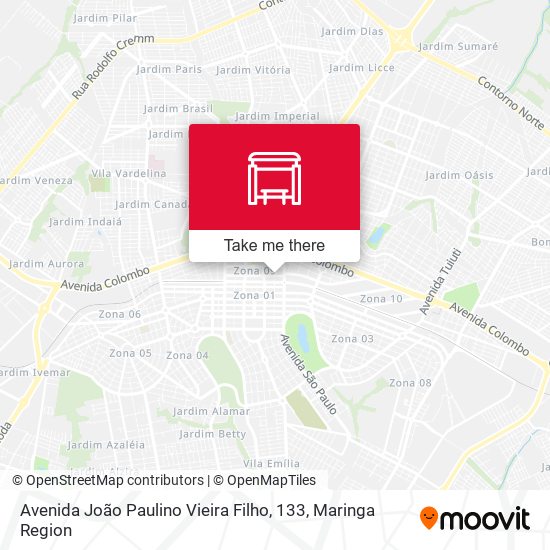 Avenida João Paulino Vieira Filho, 133 map