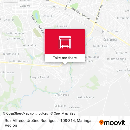 Rua Alfredo Urbâno Rodrigues, 108-314 map
