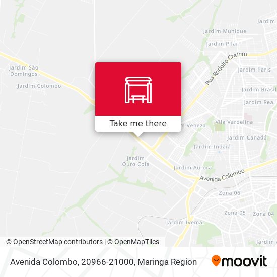 Mapa Avenida Colombo, 20966-21000