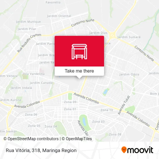 Rua Vitória, 318 map