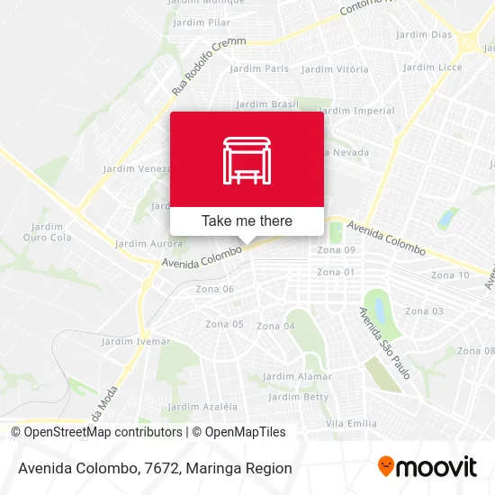Avenida Colombo, 7672 map