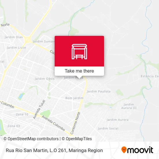 Rua Rio San Martin, L.O 261 map