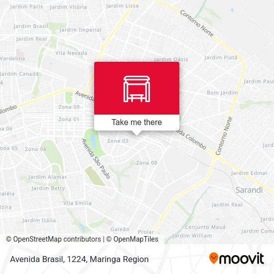 Avenida Brasil, 1224 map