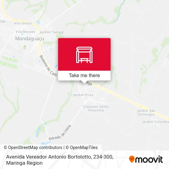 Avenida Vereador Antonio Bortolotto, 234-300 map