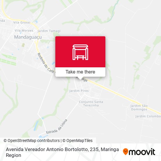 Mapa Avenida Vereador Antonio Bortolotto, 235