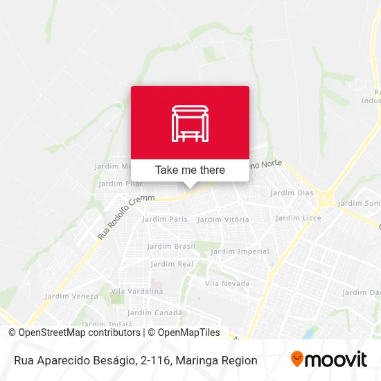 Rua Aparecido Beságio, 2-116 map