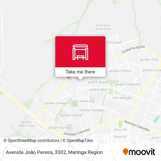 Avenida João Pereira, 3302 map