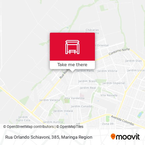 Mapa Rua Orlando Schiavoni, 385