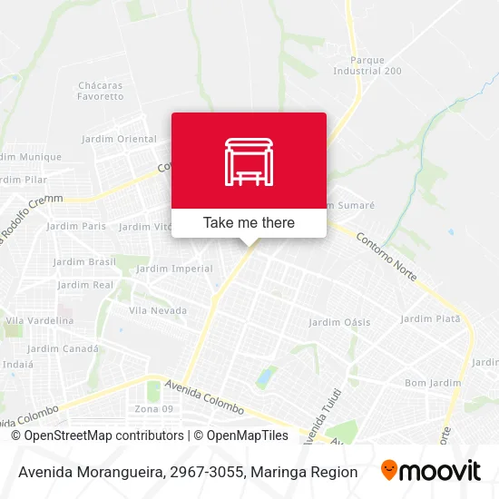 Avenida Morangueira, 2967-3055 map