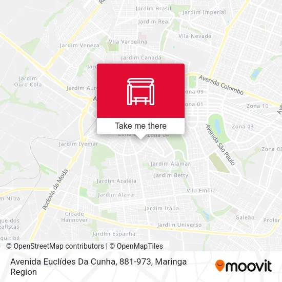 Avenida Euclídes Da Cunha, 881-973 map