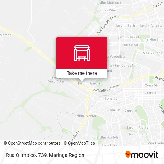 Rua Olimpico, 739 map