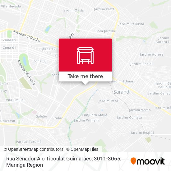 Rua Senador Alô Ticoulat Guimarães, 3011-3065 map
