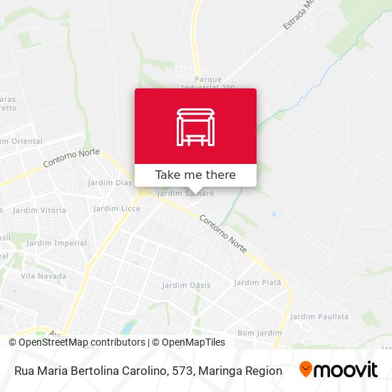 Mapa Rua Maria Bertolina Carolino, 573