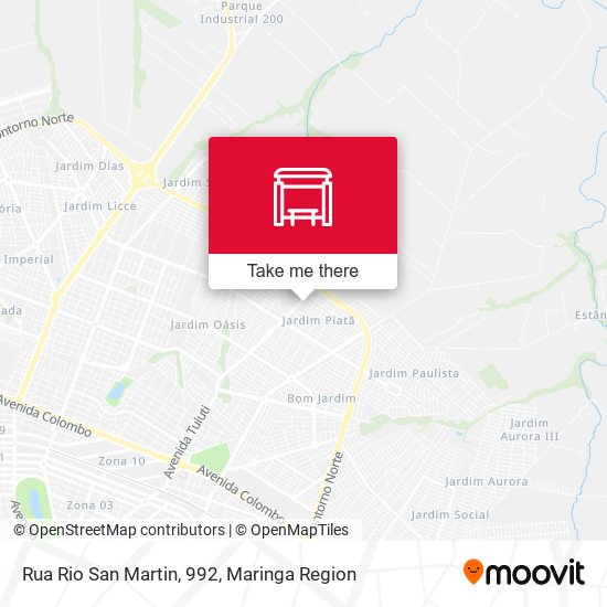 Rua Rio San Martin, 992 map