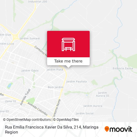 Rua Emília Francisca Xavier Da Silva, 214 map