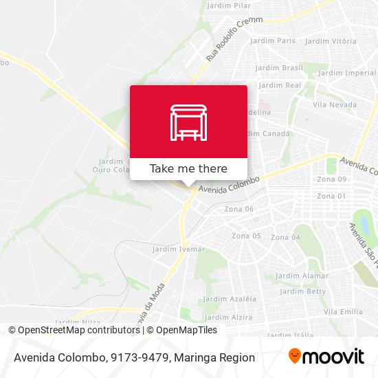 Avenida Colombo, 9173-9479 map