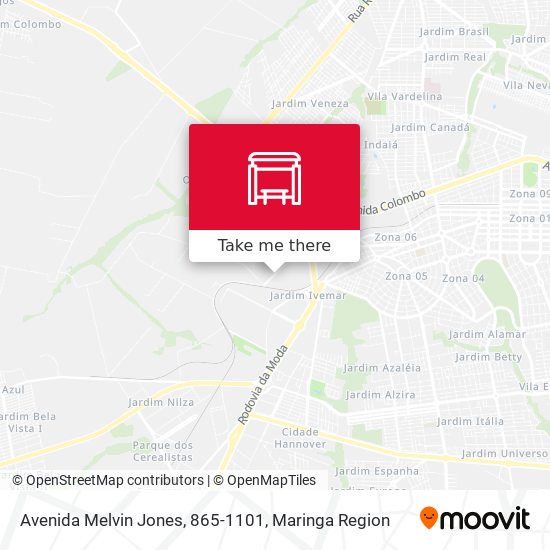 Avenida Melvin Jones, 865-1101 map