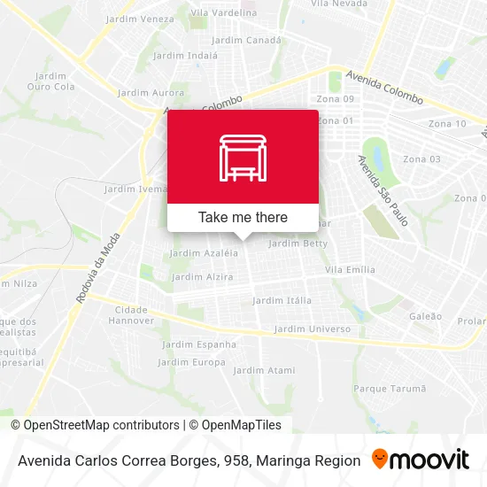 Avenida Carlos Correa Borges, 958 map