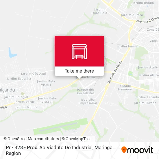 Pr - 323 - Prox. Ao Viaduto Do Industrial map