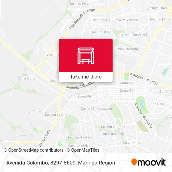Avenida Colombo, 8297-8609 map