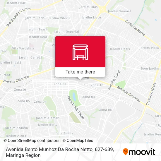 Avenida Bento Munhoz Da Rocha Netto, 627-689 map