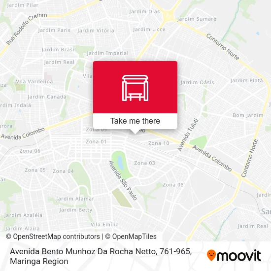 Avenida Bento Munhoz Da Rocha Netto, 761-965 map