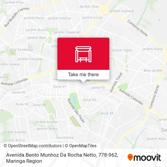 Avenida Bento Munhoz Da Rocha Netto, 778-962 map