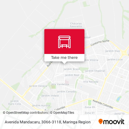 Avenida Mandacaru, 3066-3118 map
