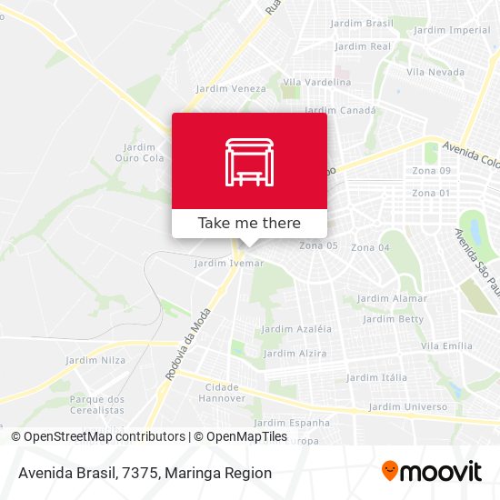 Avenida Brasil, 7375 map