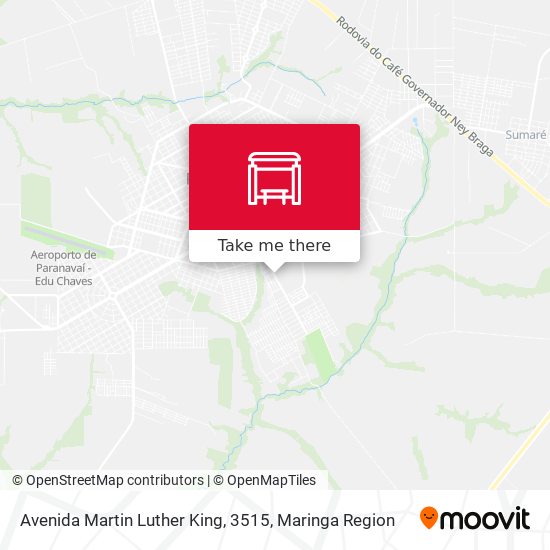 Avenida Martin Luther King, 3515 map