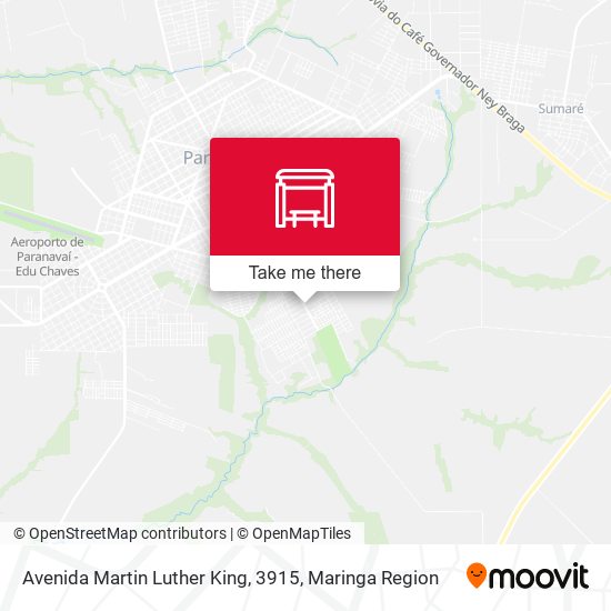 Avenida Martin Luther King, 3915 map