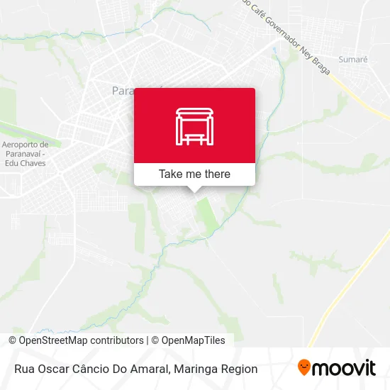 Rua Oscar Câncio Do Amaral map