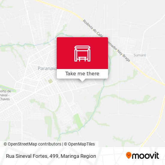 Rua Sineval Fortes, 499 map