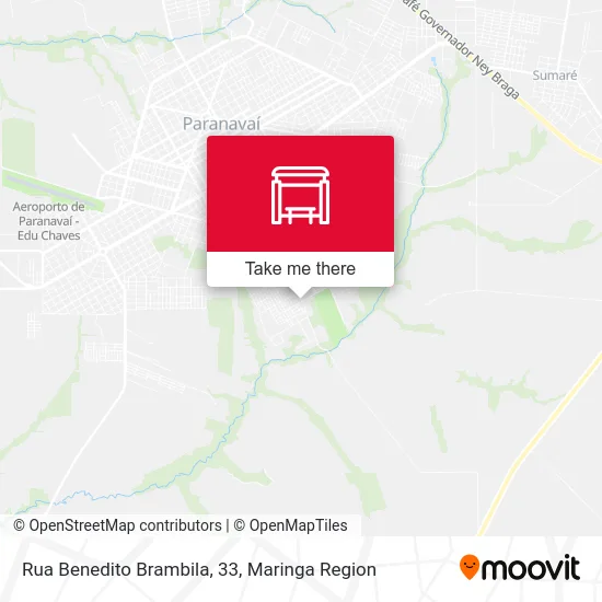 Rua Benedito Brambila, 33 map