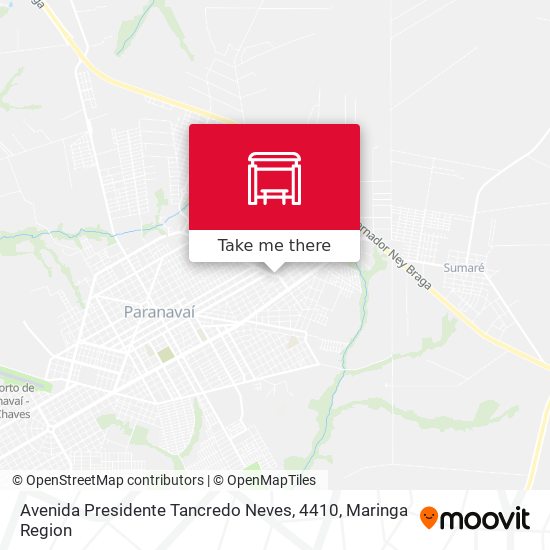 Mapa Avenida Presidente Tancredo Neves, 4410