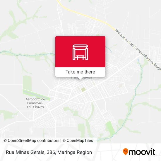 Rua Minas Gerais, 386 map