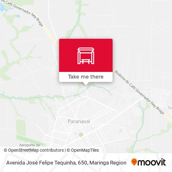 Avenida José Felipe Tequinha, 650 map