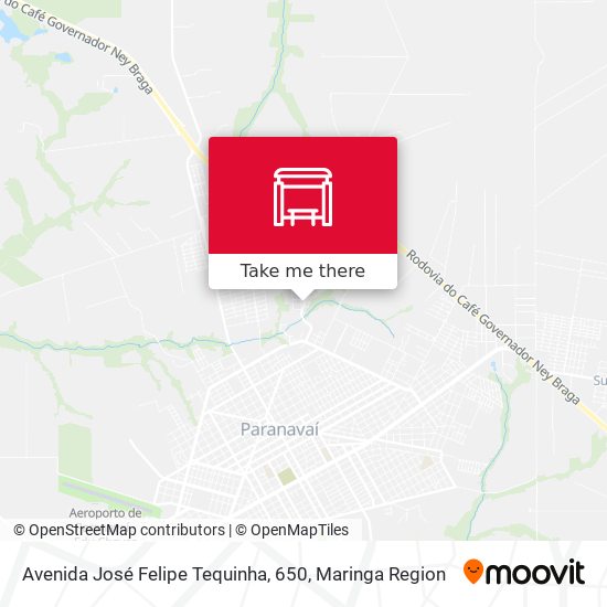 Mapa Avenida José Felipe Tequinha, 650