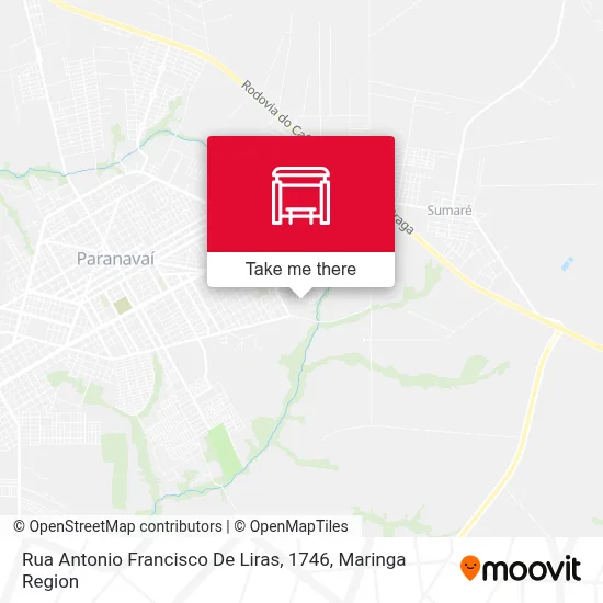 Rua Antonio Francisco De Liras, 1746 map