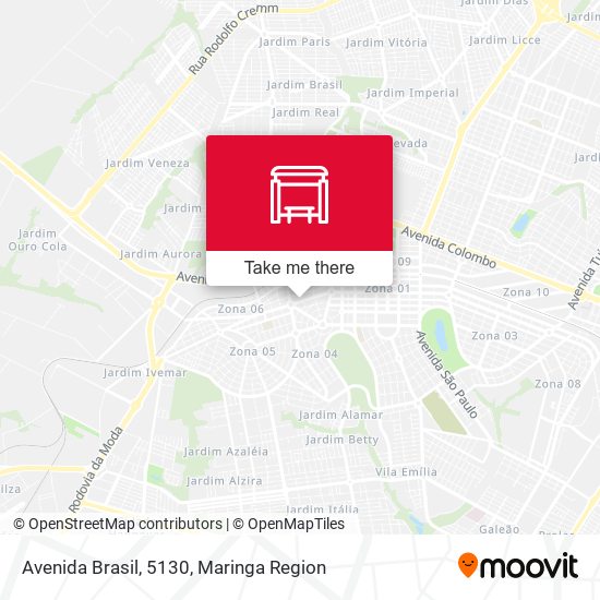 Mapa Avenida Brasil, 5130