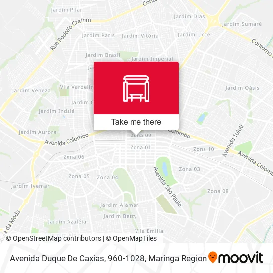 Avenida Duque De Caxias, 960-1028 map