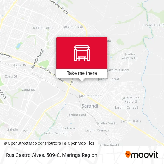 Rua Castro Alves, 509-C map