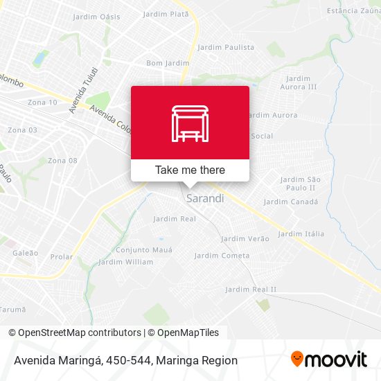 Avenida Maringá, 450-544 map