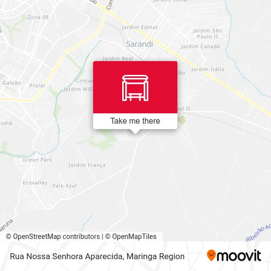 Rua Nossa Senhora Aparecida map