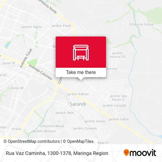 Rua Vaz Caminha, 1300-1378 map