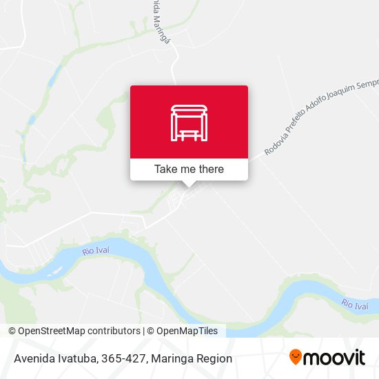 Mapa Avenida Ivatuba, 365-427
