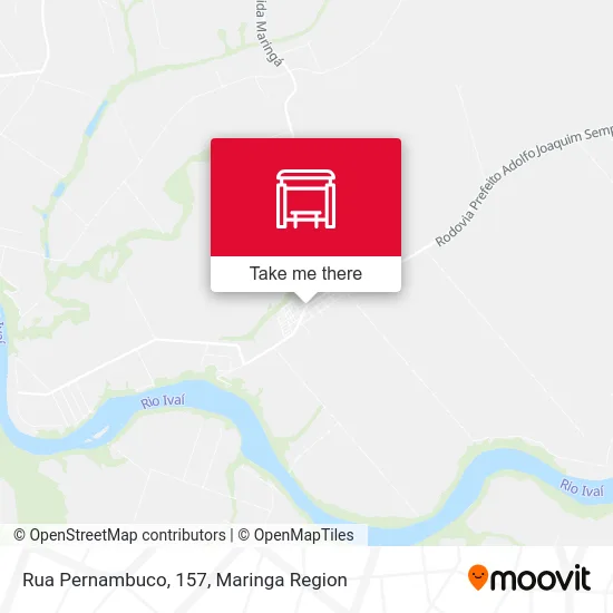 Rua Pernambuco, 157 map