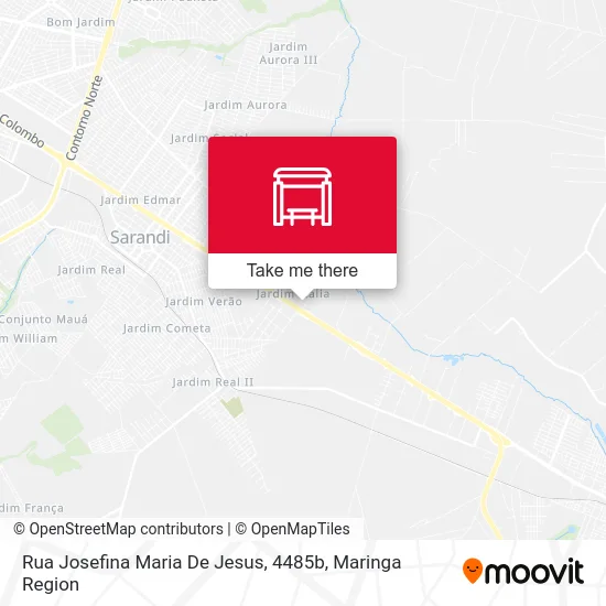 Rua Josefina Maria De Jesus, 4485b map